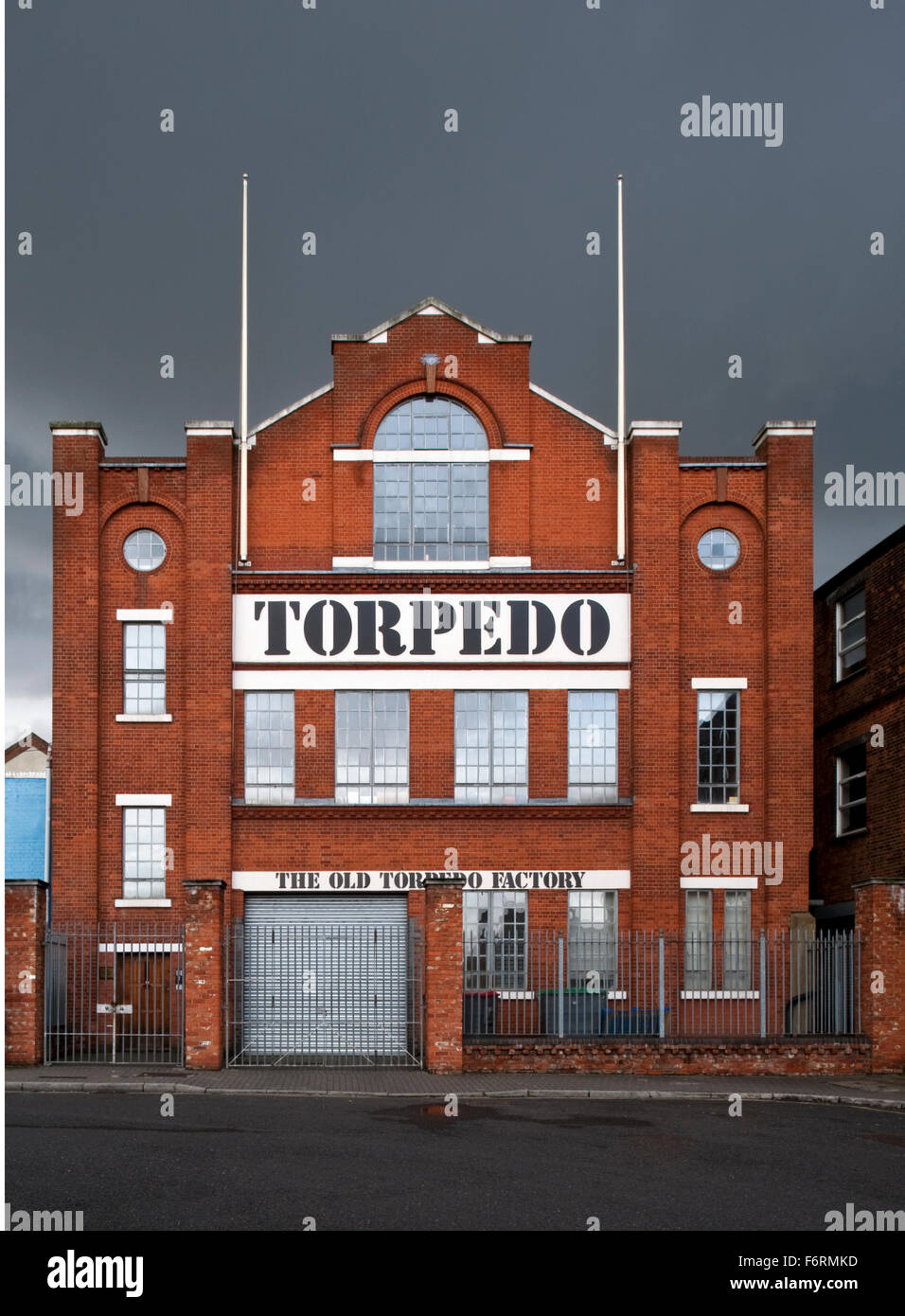 Torpedo Building Architecture London UK Stock Photo