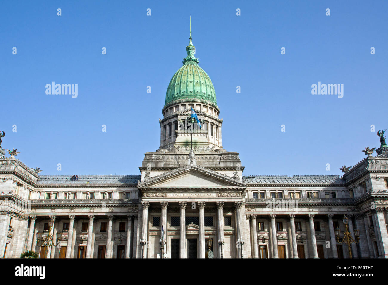 The Palace of Congress in Buenos Aires, Argentina Stock Photo