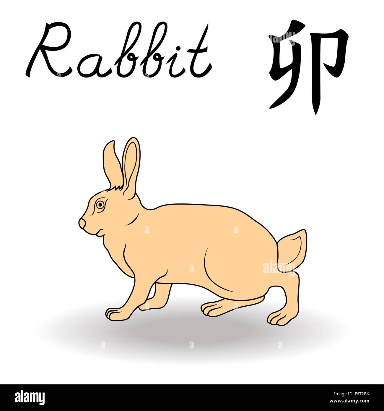 Год кролика знакам зодиака. Китайский Зодиак кролик. Знак китайского зодиака кролик. Китайский гороскоп кот и кролик. Символы китайского гороскопа кролик.