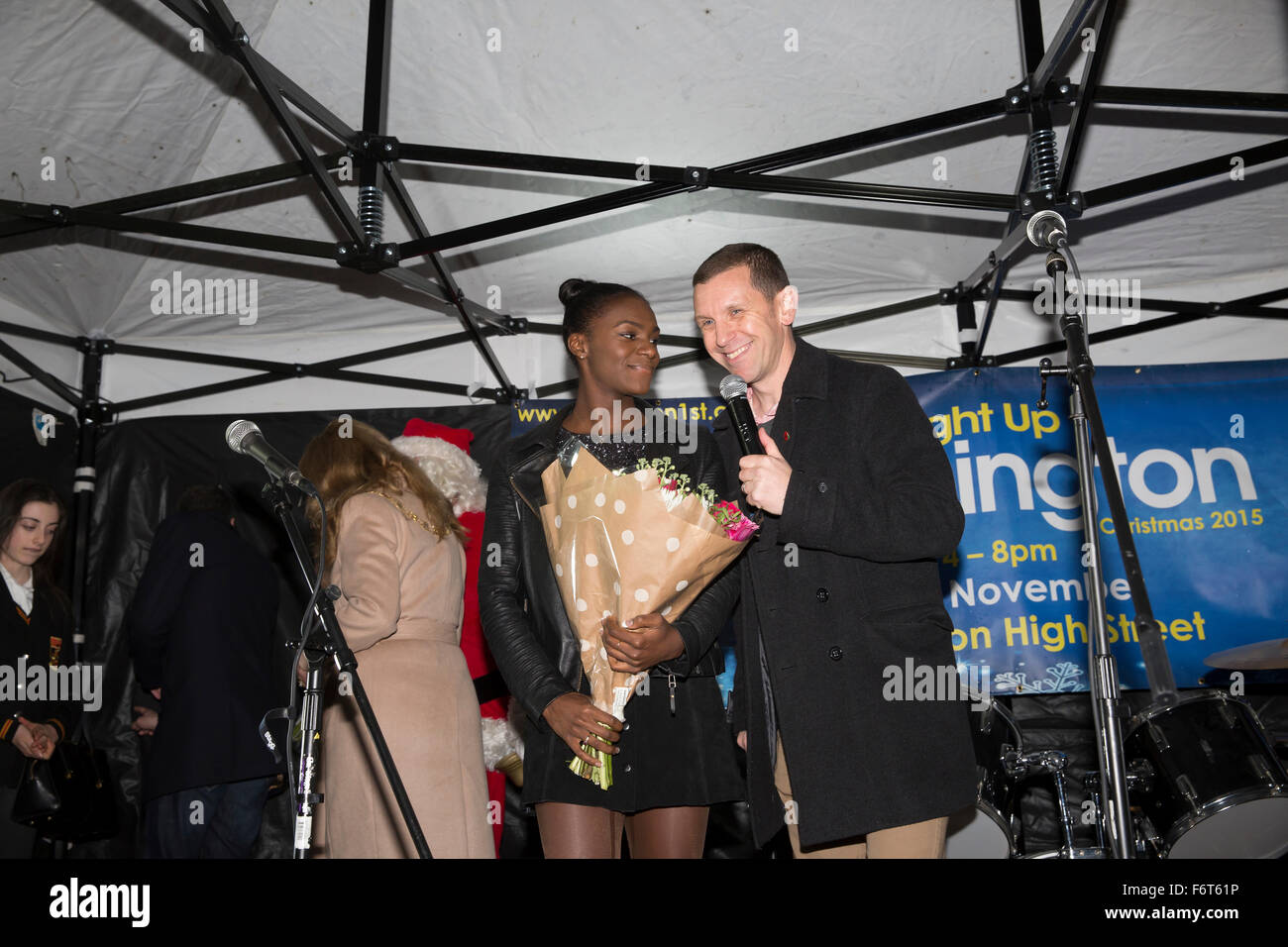 Orpington, UK,19th November 2015, Dina AsherSmith, Britain's fastest