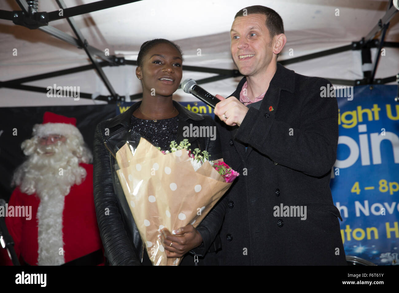 Orpington, UK,19th November 2015, Dina AsherSmith, Britain's fastest