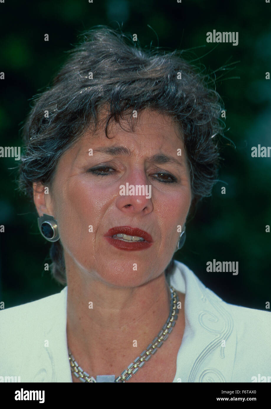 Washington, DC. 1993 Senator Barbara Levy Boxer  the junior United States Senator from California (since 1993). Credit: Mark Reinstein Stock Photo