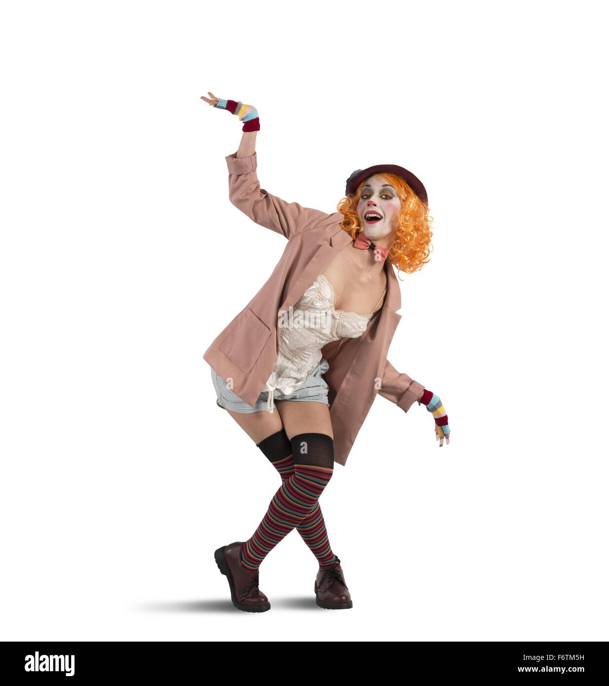 Circus clown balance hi-res stock photography and images - Alamy