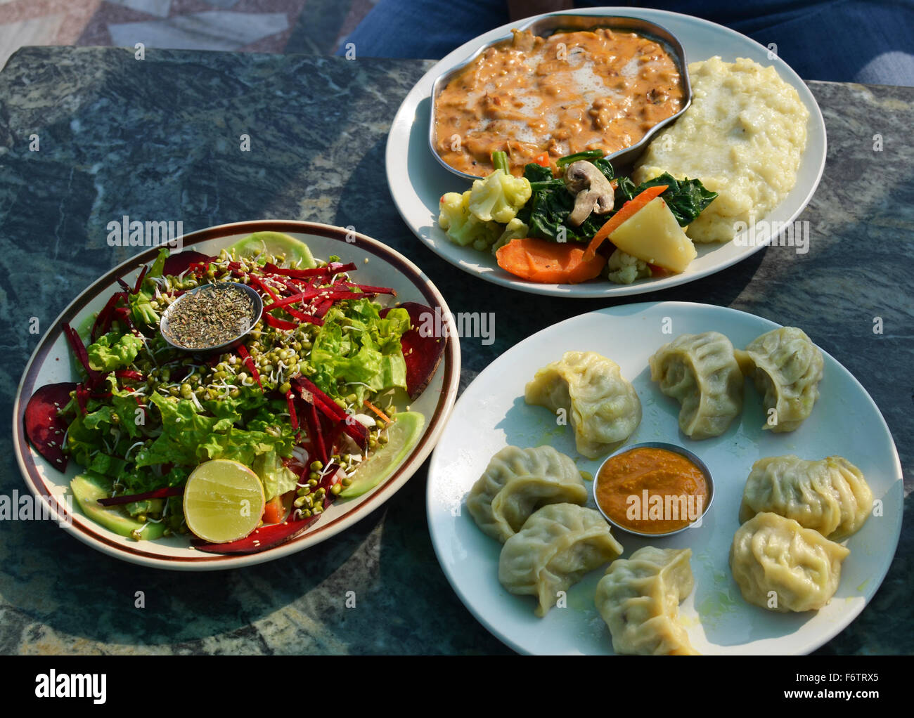 lunch Indian a national dish, food Stock Photo