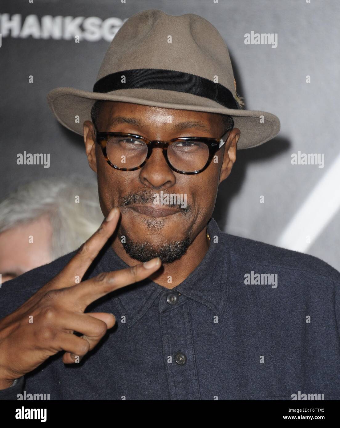 Los Angeles, CA, USA. 19th Nov, 2015. Wood Harris at arrivals for CREED