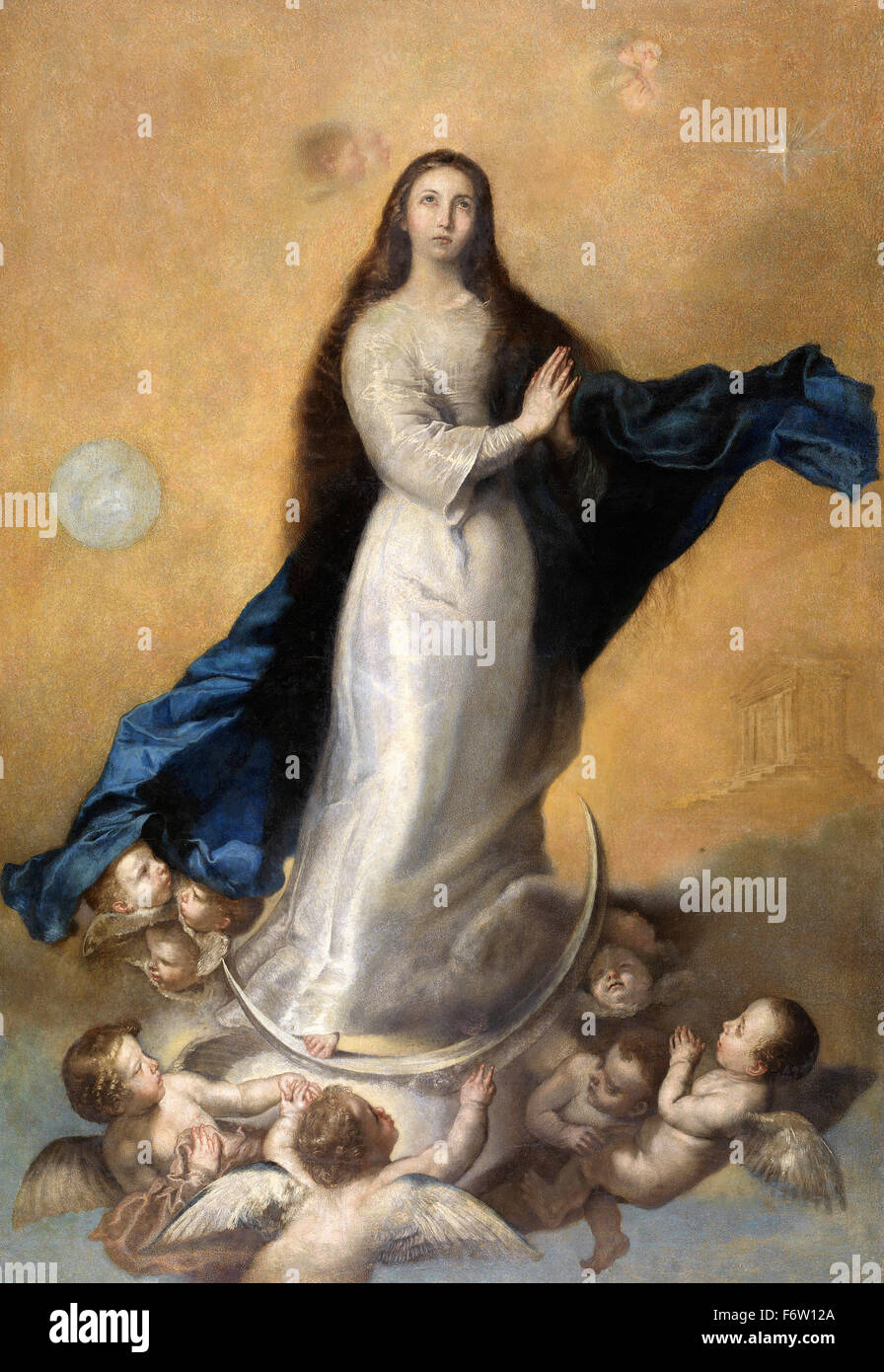 Jusepe de Ribera - The Immaculate Conception Stock Photo
