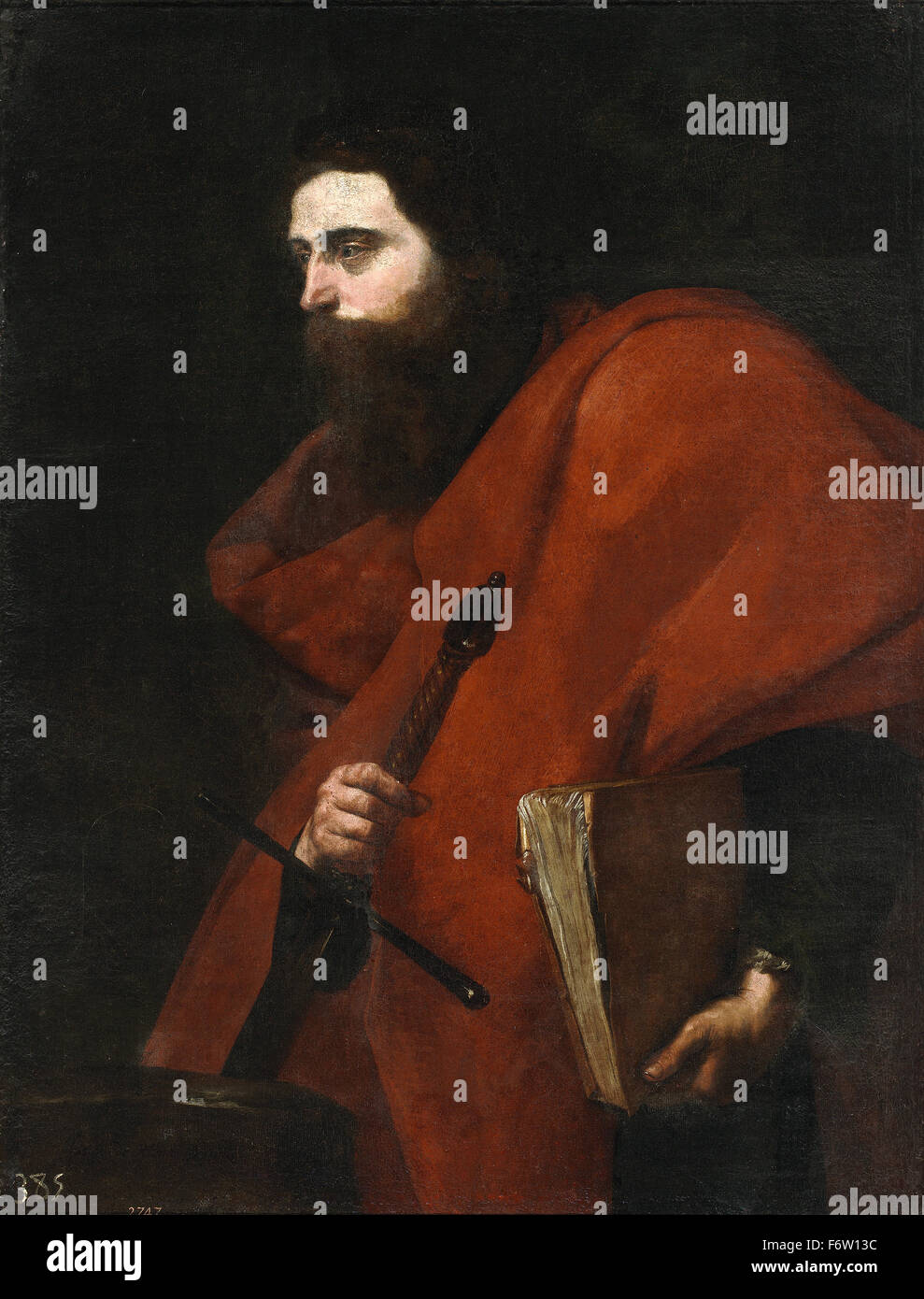 Jusepe de Ribera - Saint Paul Stock Photo - Alamy