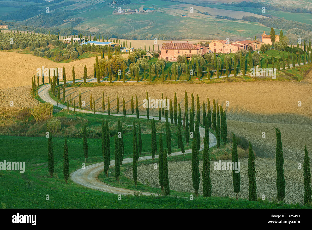 Villa in Tuscany Stock Photo - Alamy
