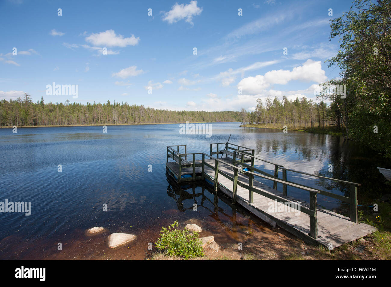 Finland north karelia kuhmo lake hi-res stock photography and images ...