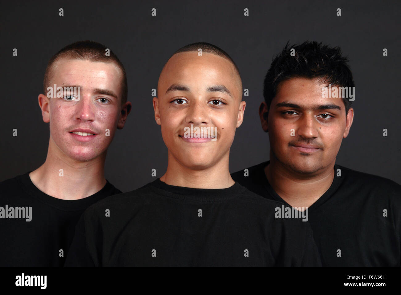 Group of youths of mixed ethnicity Stock Photo Alamy