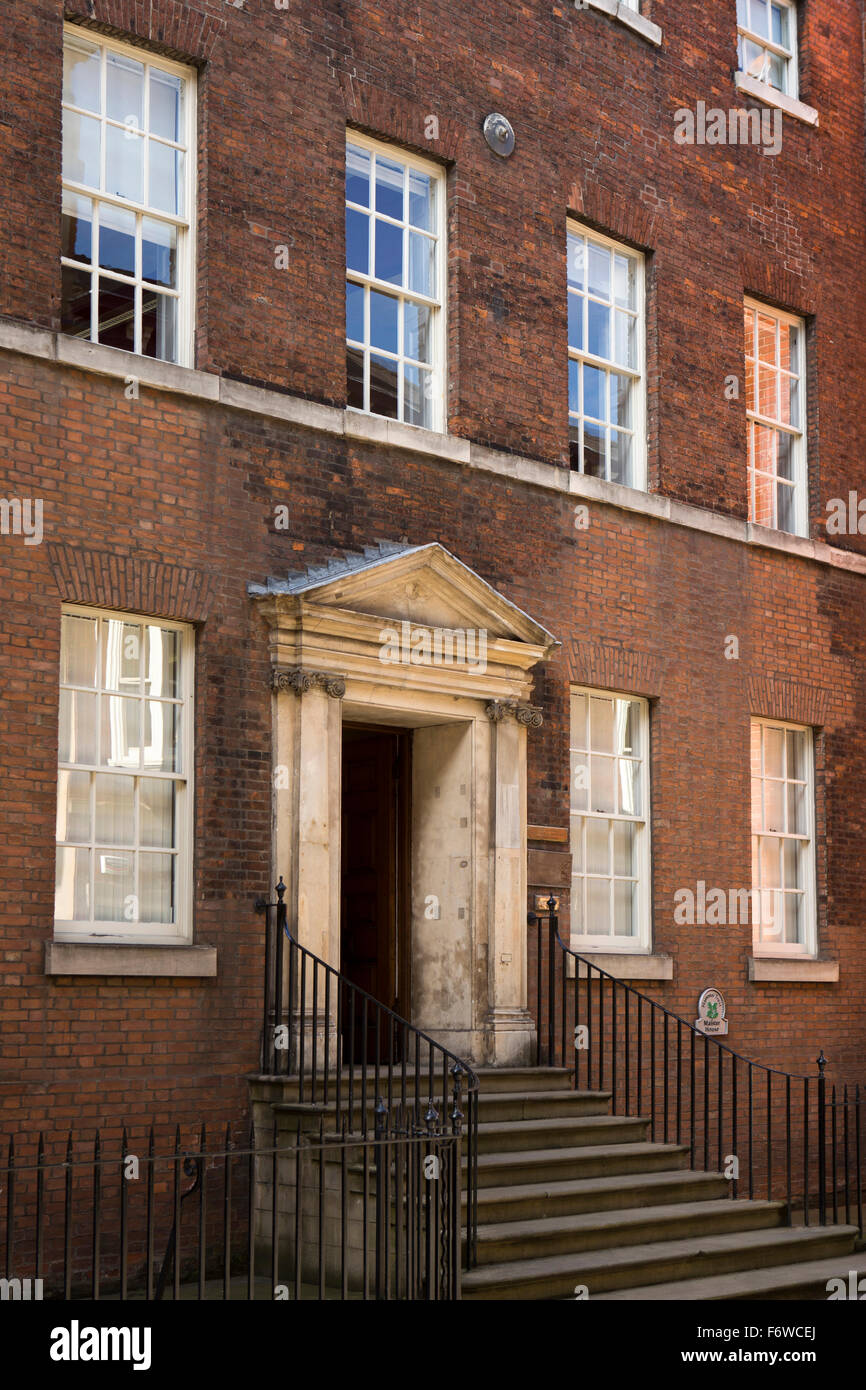 UK, England, Yorkshire, Hull, High Street, Maister House, 1743 Merchant’s house, palladian façade in Georgian style Stock Photo