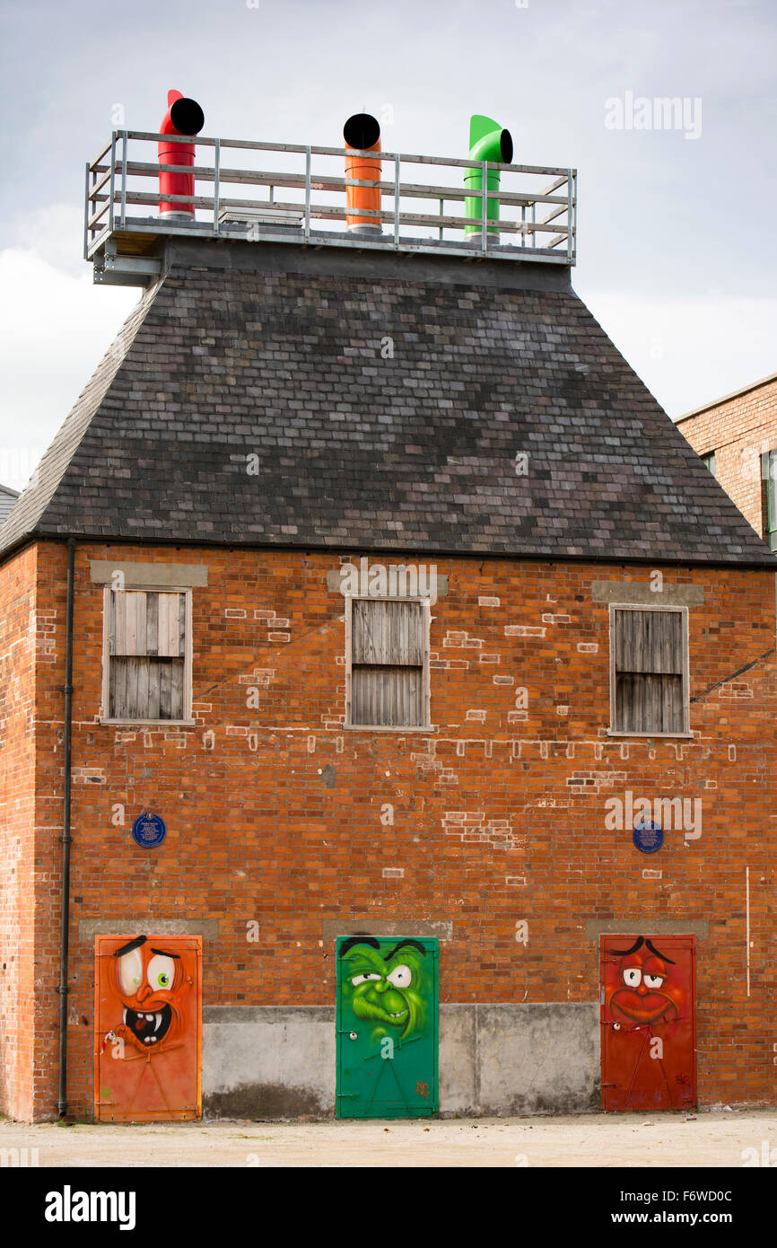 UK, England, Yorkshire, Hull, Fruit Market, Humber Street, Smoke House on site of former Theatre Royal Stock Photo