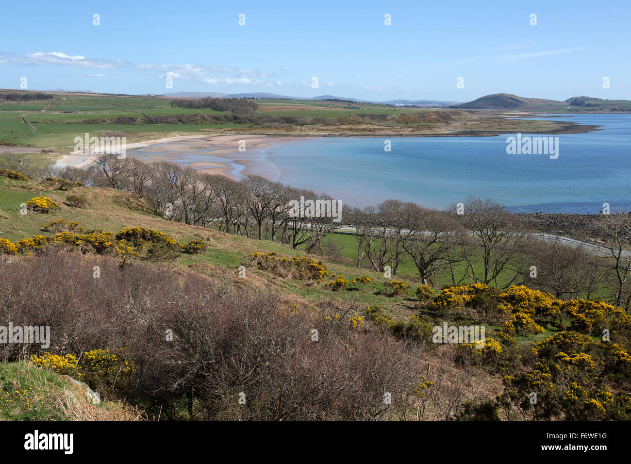 Isle of Bute, Scotland. Picturesque view of Scalpsie Bay on the west