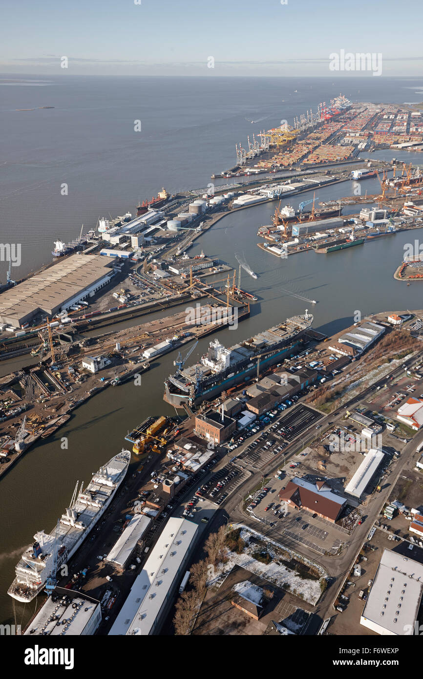 Port of Bremerhaven, Germany Stock Photo - Alamy