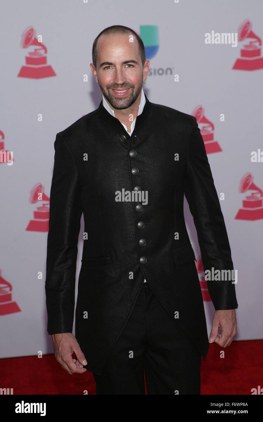 Lucas Arnau at arrivals for 16th Annual Latin GRAMMY Awards - Arrivals 3, MGM Grand Garden Arena, Las Vegas, NV November 19, 2015. Photo By: James Atoa/Everett Collection Stock Photo