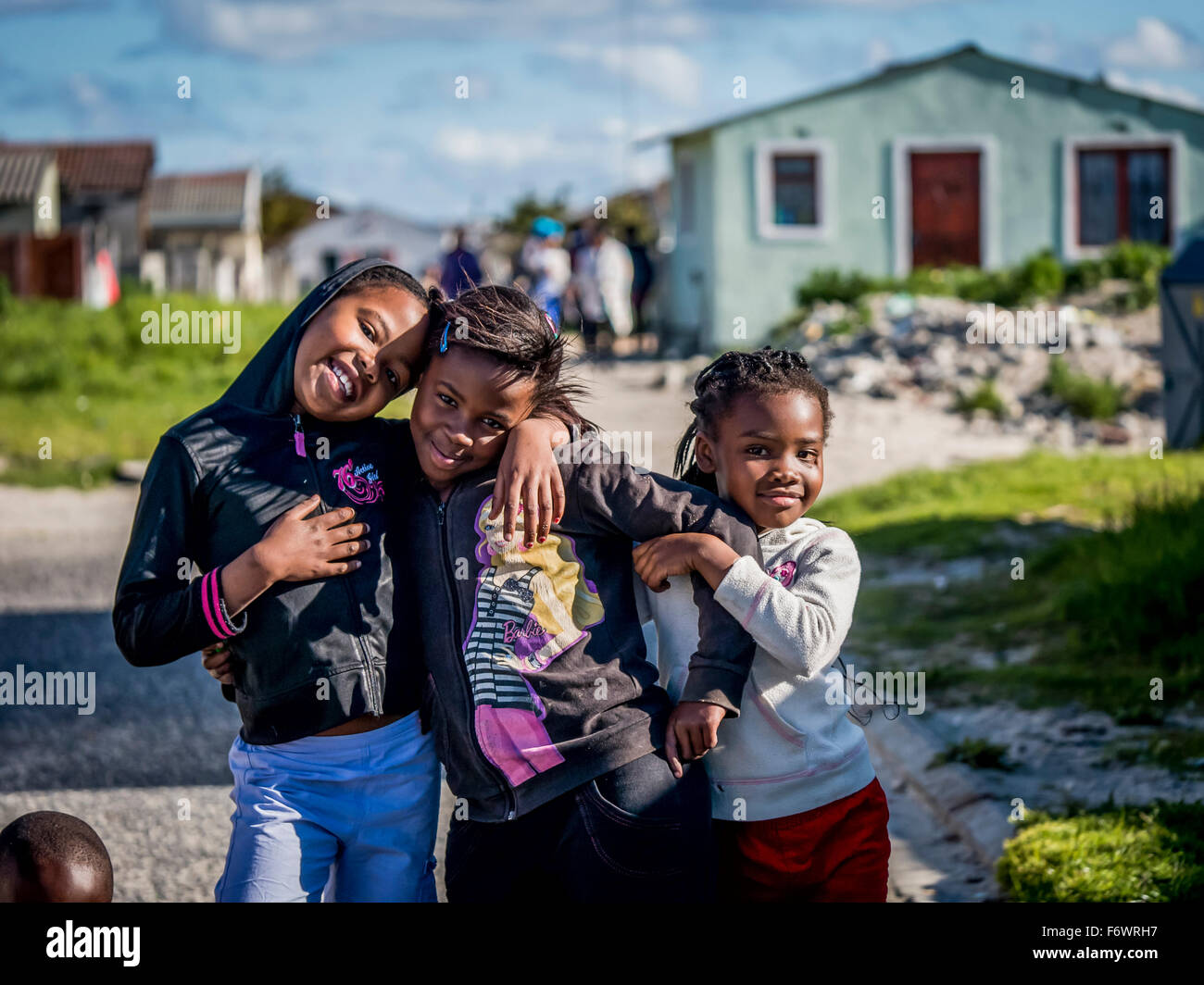 Children in township Khayelitsha, Cape Town, Western Cape, South Africa Stock Photo Alamy