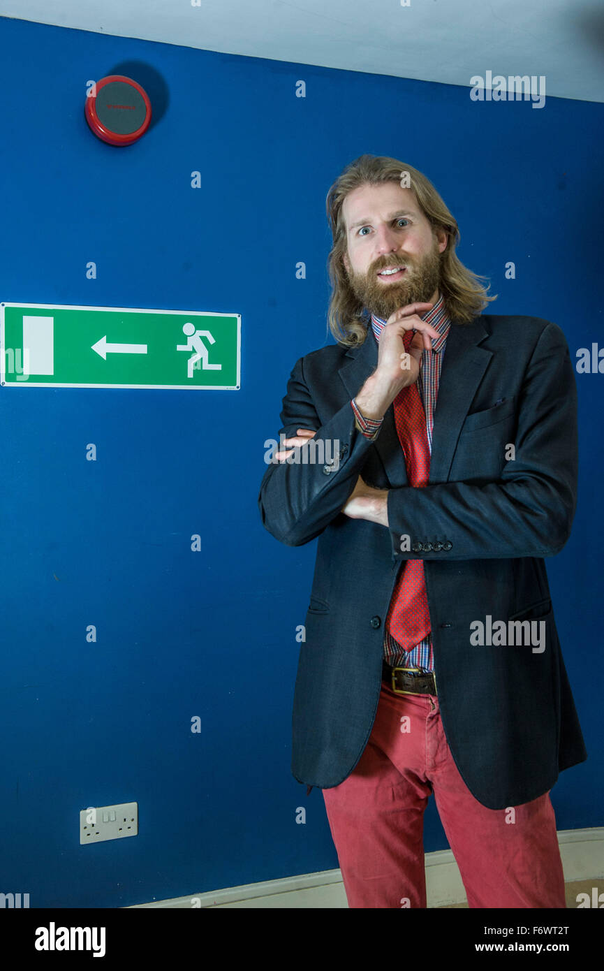 Sanderson Jones stand up comedian and founder of The Sunday Assembly