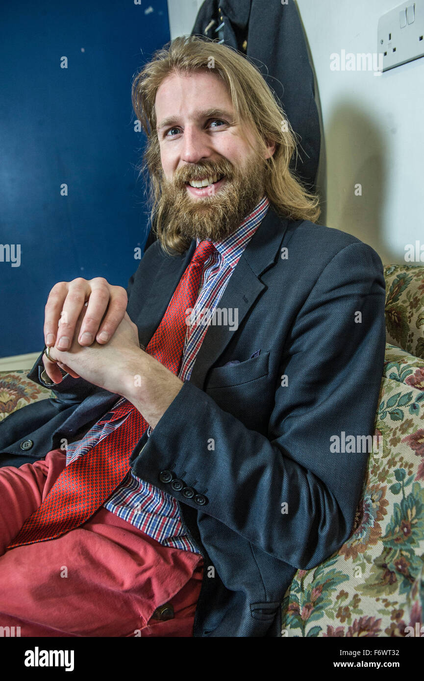 Sanderson Jones stand up comedian and founder of The Sunday Assembly