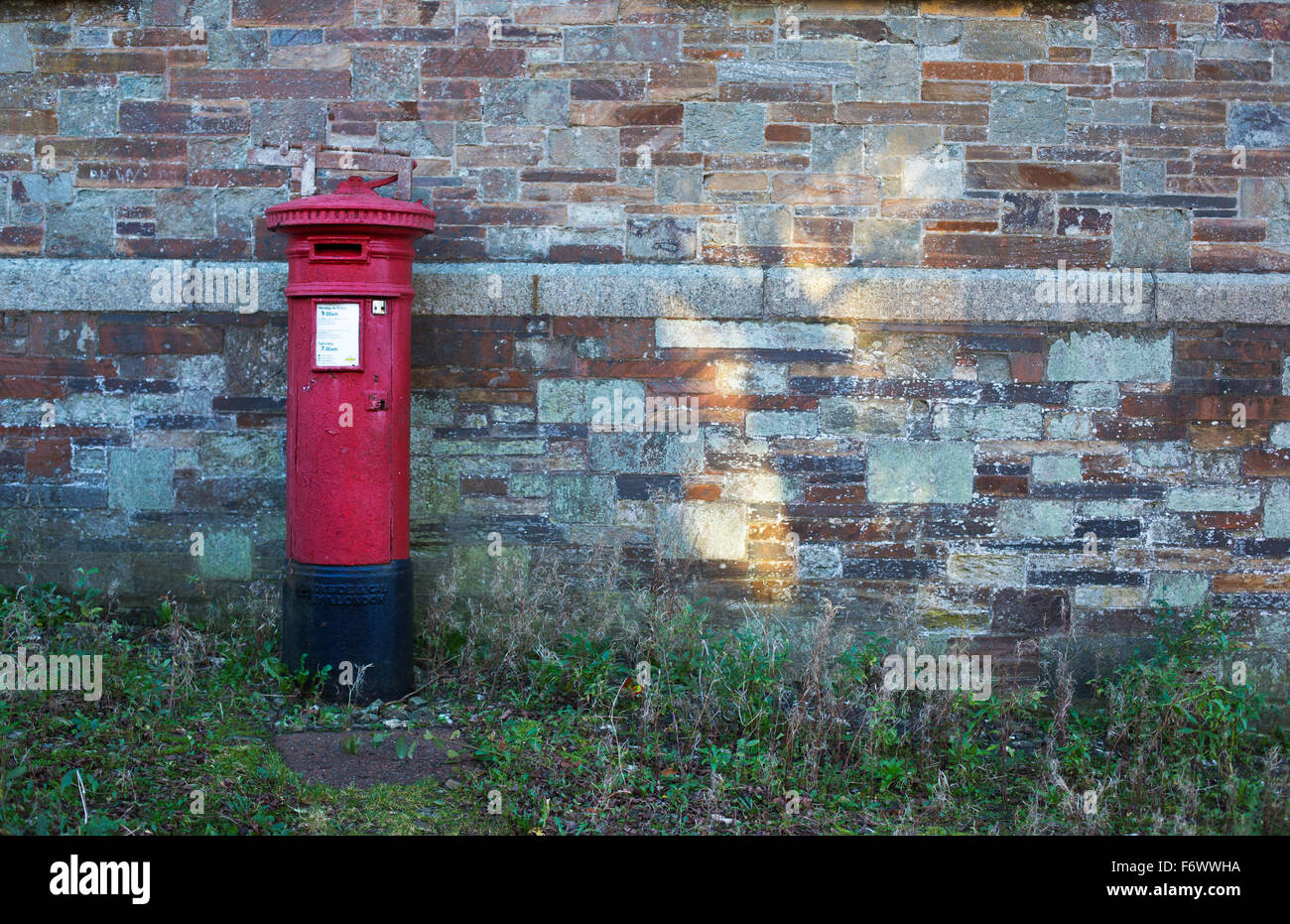 Old style post box Stock Photo Alamy