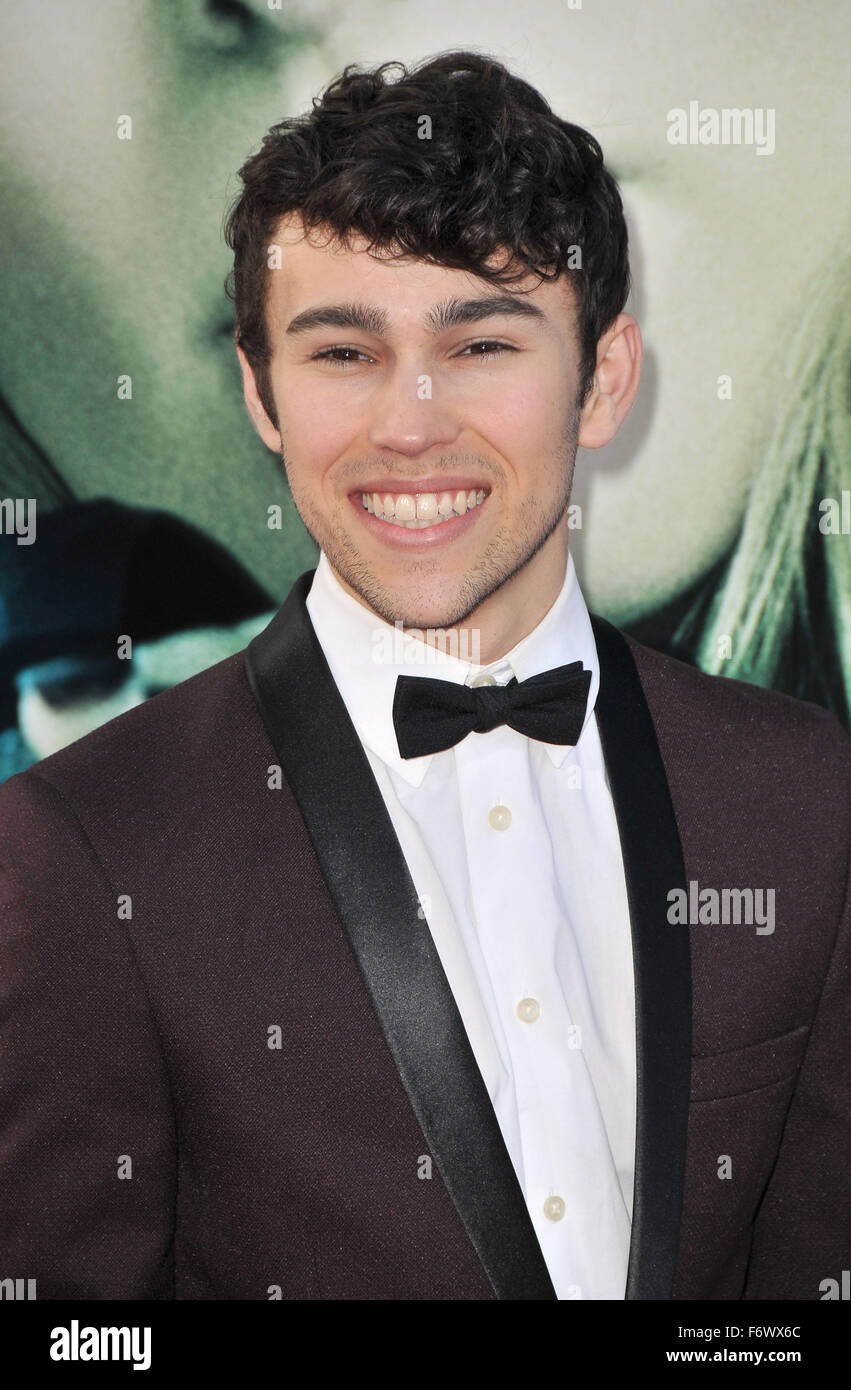 Los Angeles.CA.USA . Max Schneider at the Veronica Mars premiere, TCL ...