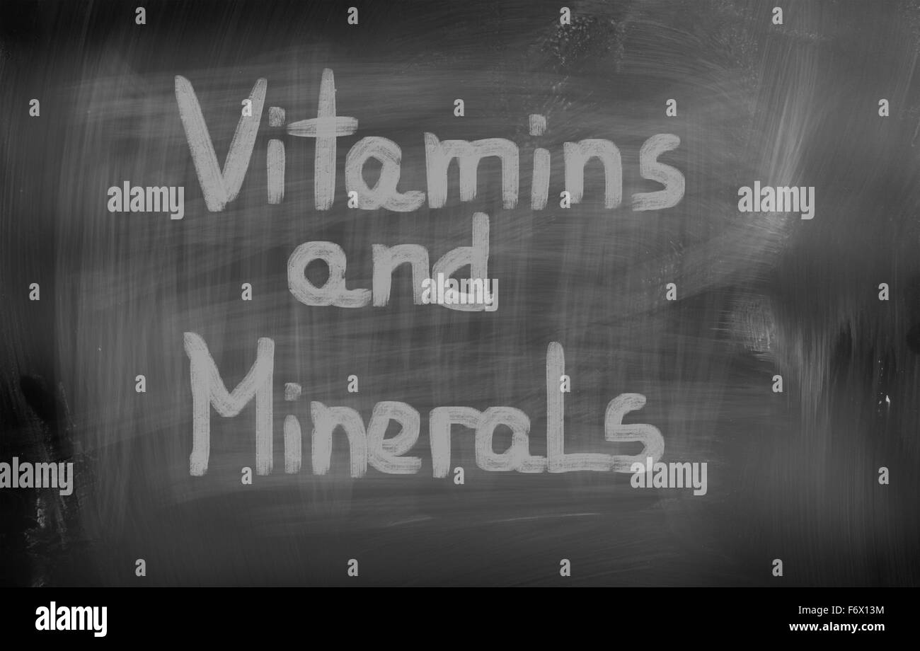 Vitamins Concept Stock Photo