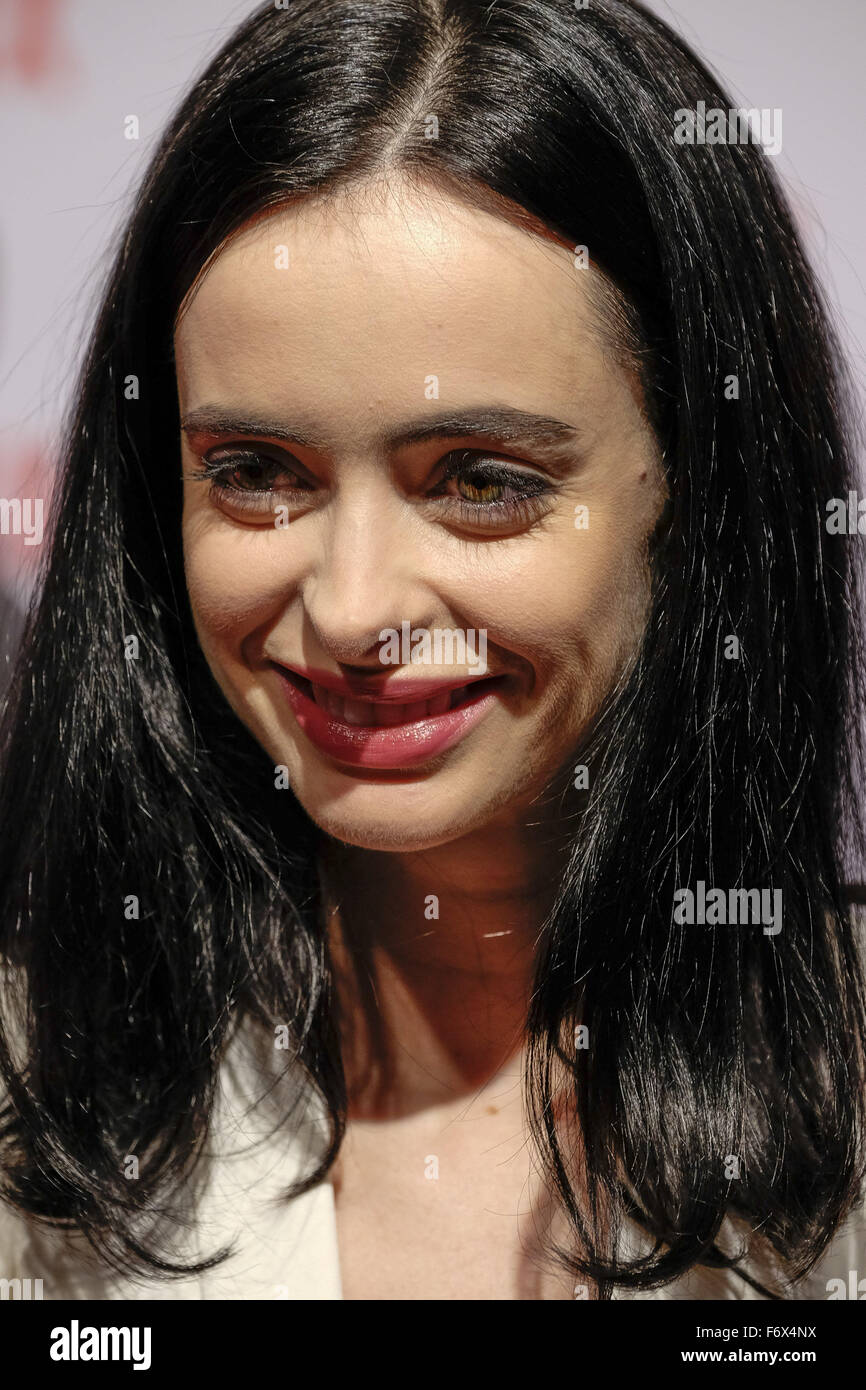 Krysten Ritter attends Netflix Spain launch press conference Featuring