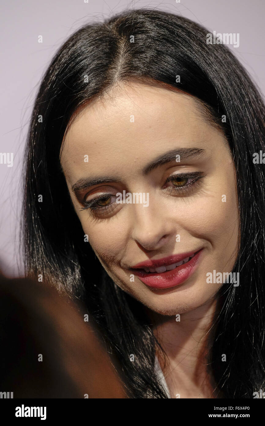 Krysten Ritter attends Netflix Spain launch press conference Featuring