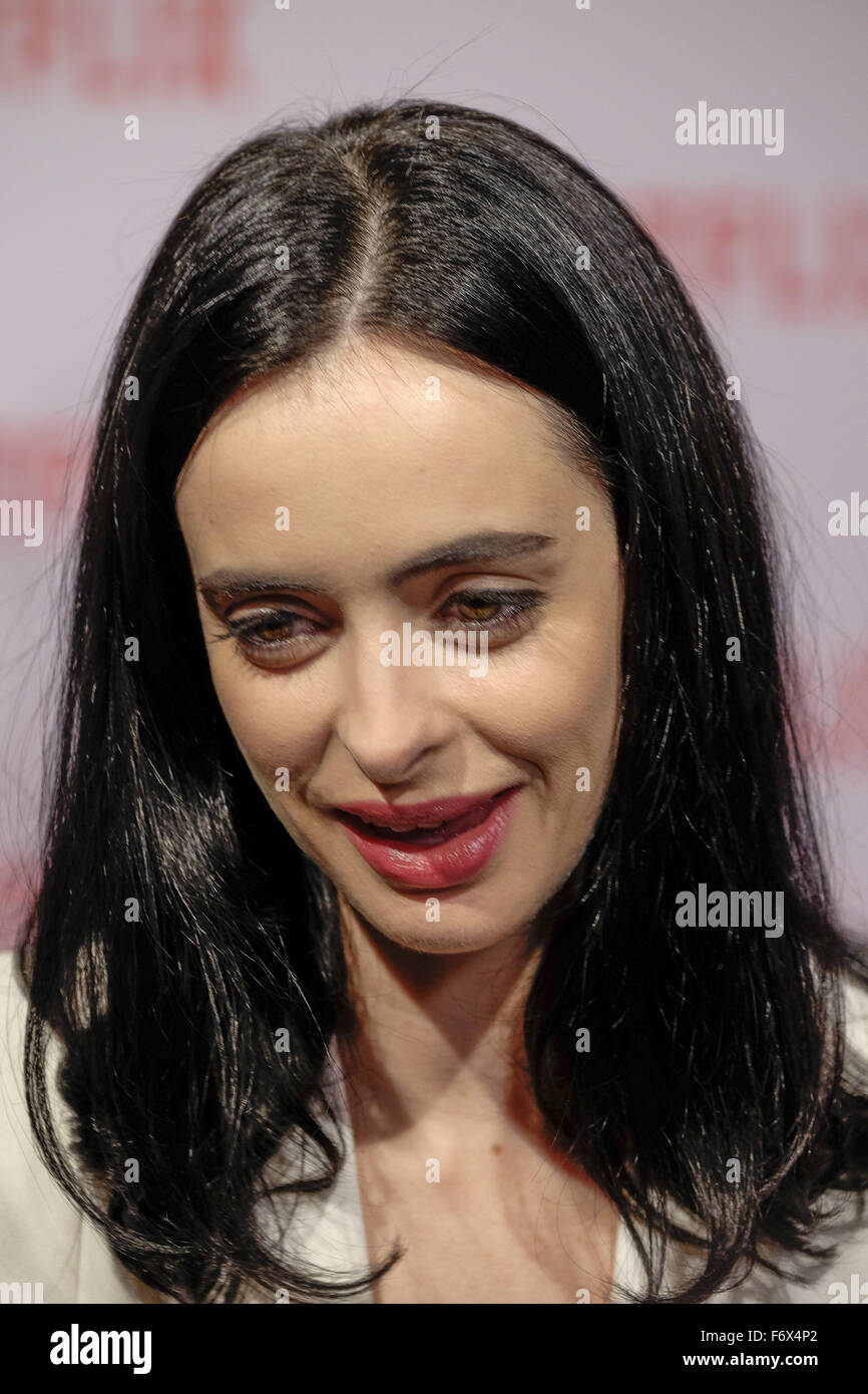 Krysten Ritter attends Netflix Spain launch press conference Featuring