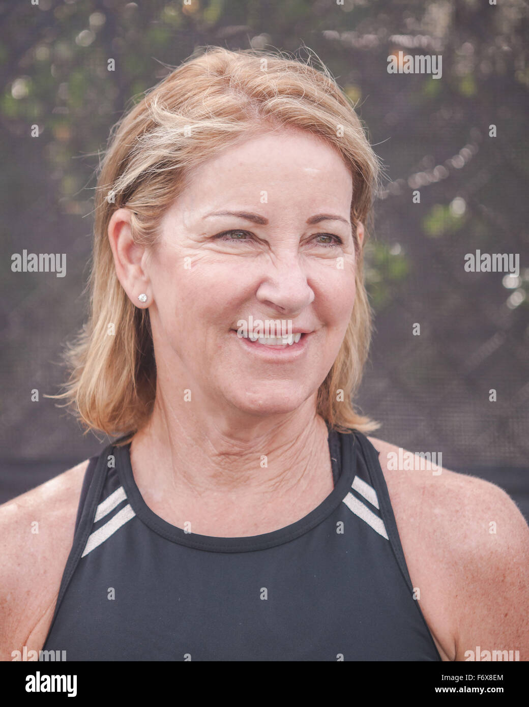 Boca Raton, Florida, US. 20th Nov, 2015. Tennis legend Chris Evert, during media day, at the 26th Annual Chris Evert/Raymond James Pro-Celebrity Tennis Classic, at the Boca Raton Resort & Club in Florida. Chris Evert Charities has raised almost $ 22 million for Florida's most at-risk children. Credit:  Arnold Drapkin/ZUMA Wire/Alamy Live News Stock Photo