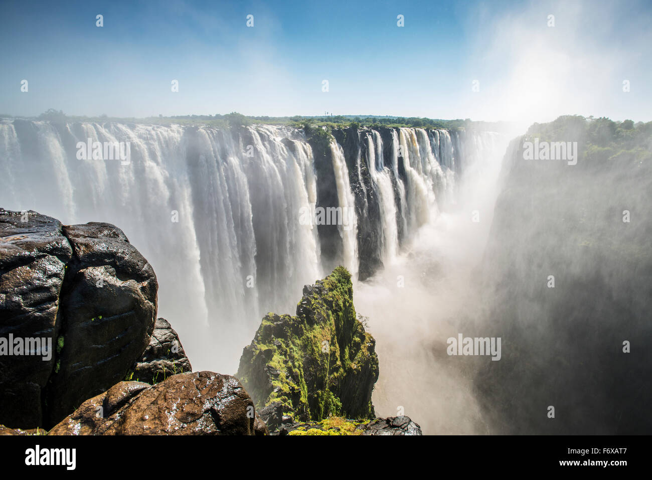 Victoria Falls; Zimbabwe Stock Photo Alamy