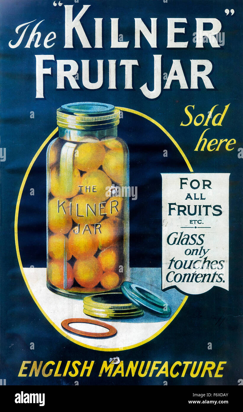 Cucumber Pickles Vintage Original Poster Libby's Advertising Poster 