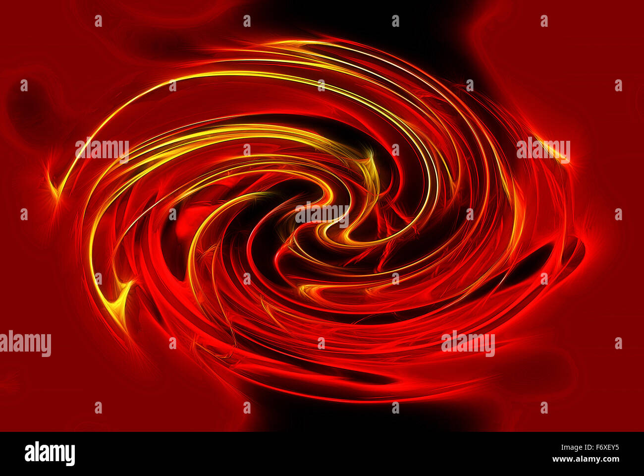 Beautiful abstract fiery circle on a red color background Stock Photo ...