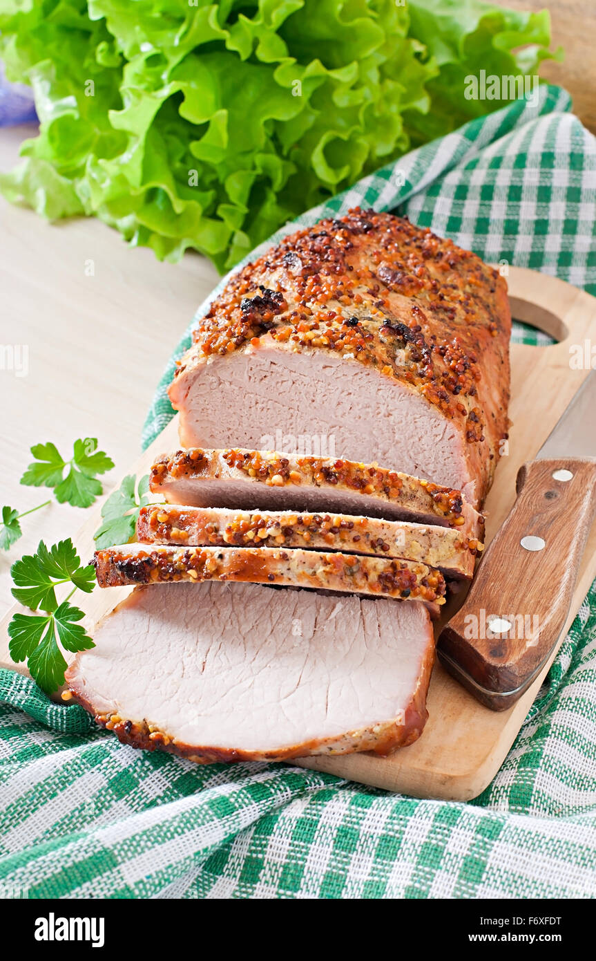 Pieces fresh meat baked hi res stock photography and images Alamy