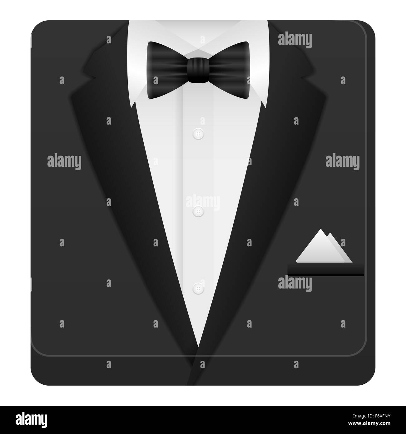 Man suit icon on a white background. Vector illustration Stock Photo ...