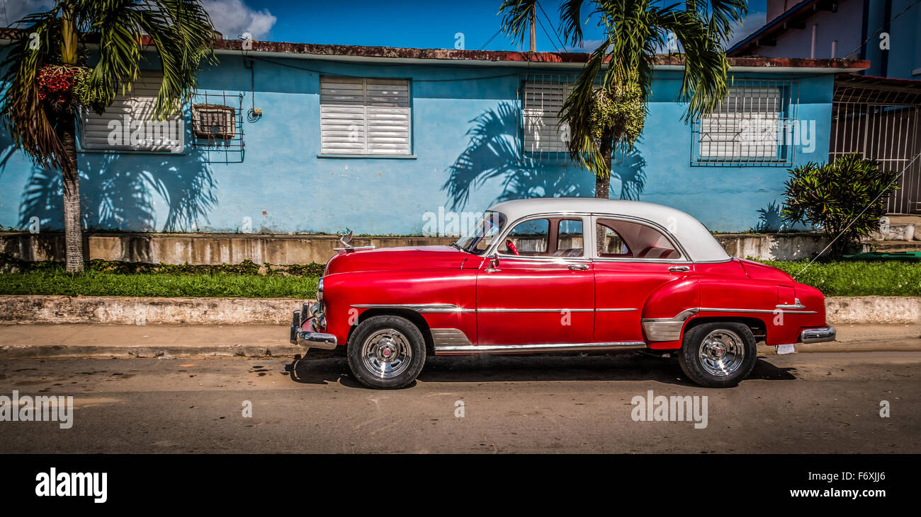 Classic American Chevrolet on a Street in Havana, Cuba Stock Photo - Alamy