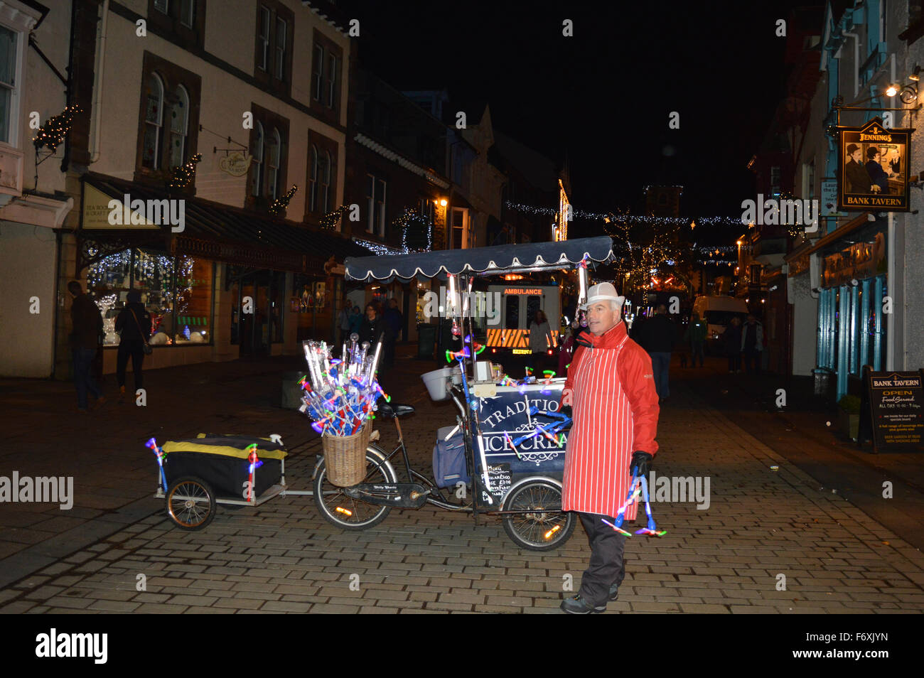 Keswick town street market hires stock photography and images Alamy