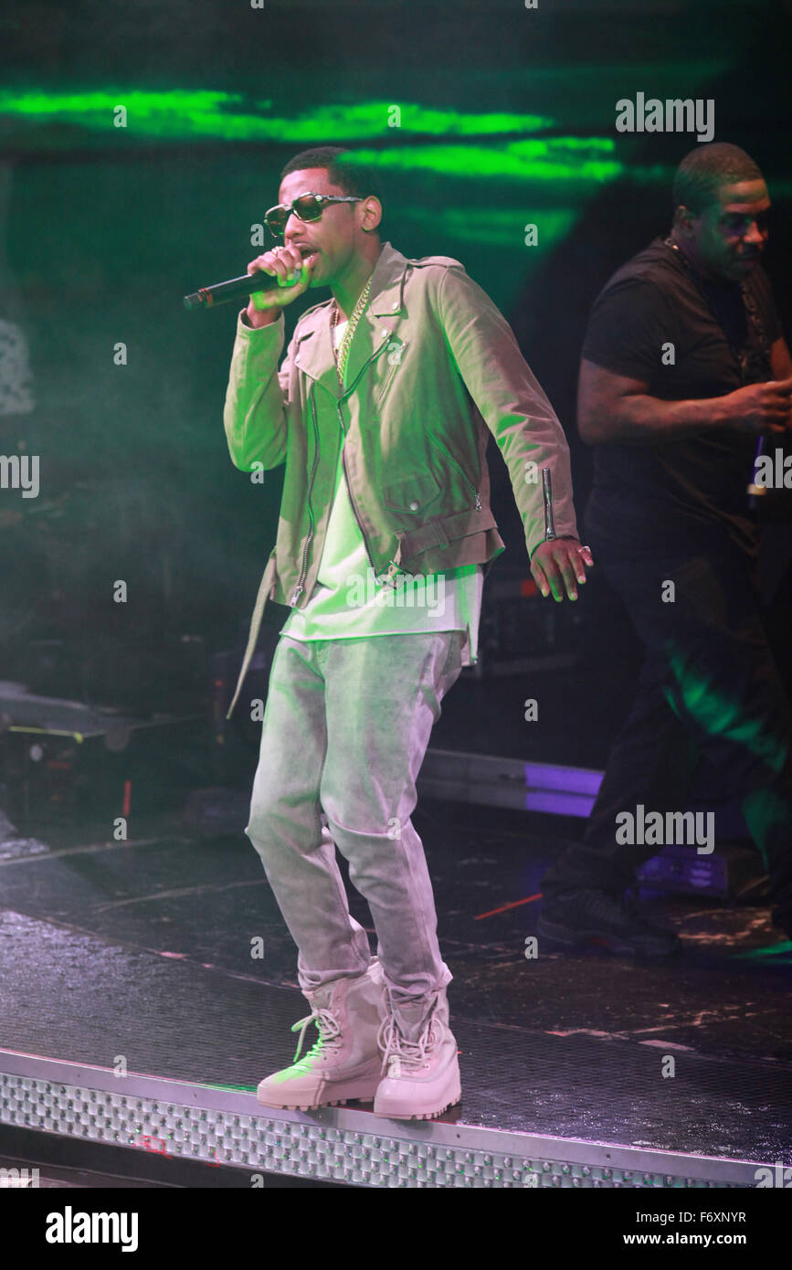 Fabolous Rapping Las Vegas, Nevada, USA. 21st Nov, 2015. Rapper Fabolous celebrates his ...