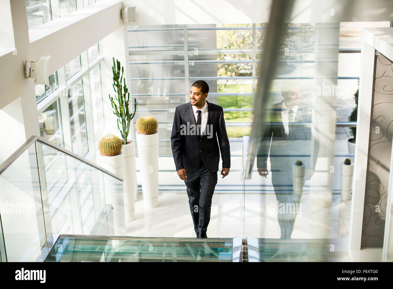 African black man walking in hi-res stock photography and images - Alamy