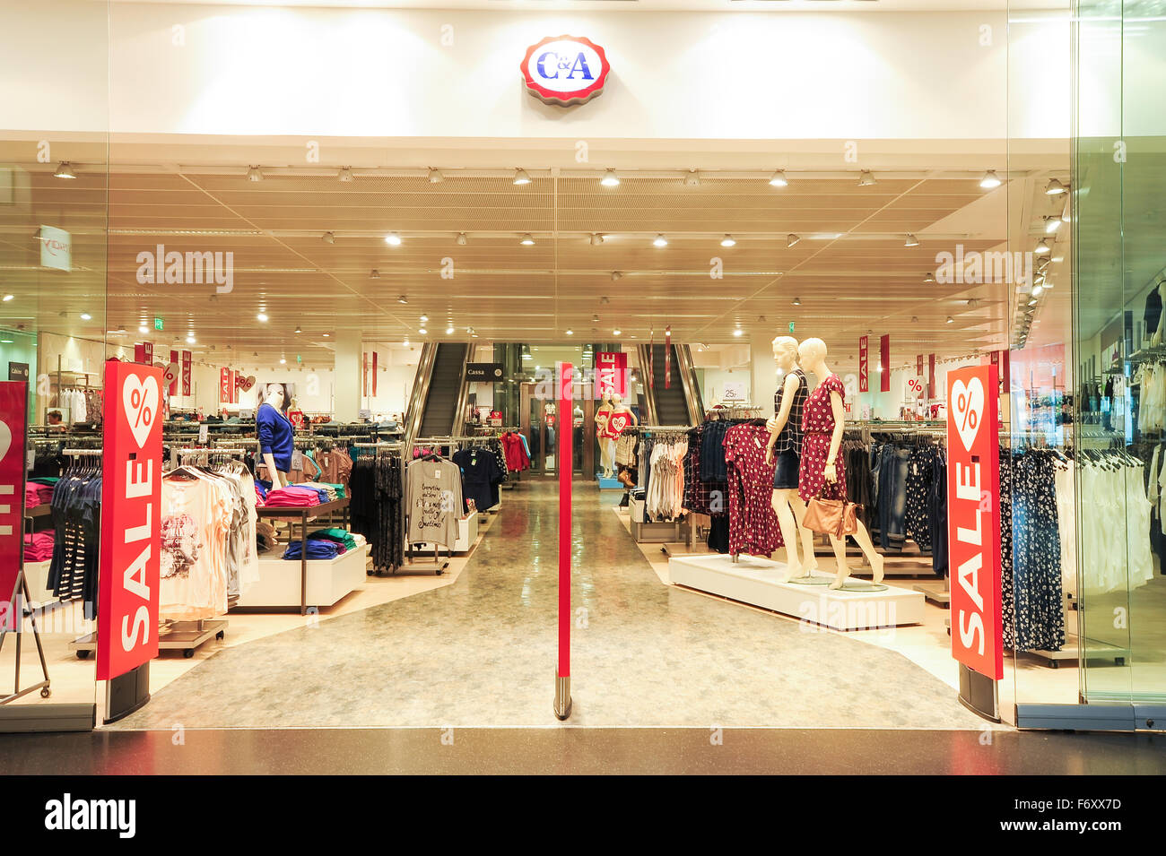 C&a clothes clearance shop