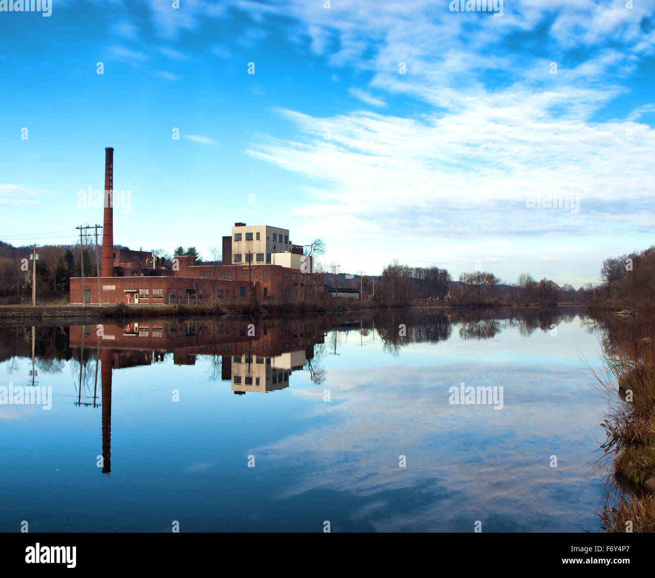 Old Borden Instant Coffee Plant in Newport , New York Stock Photo Alamy