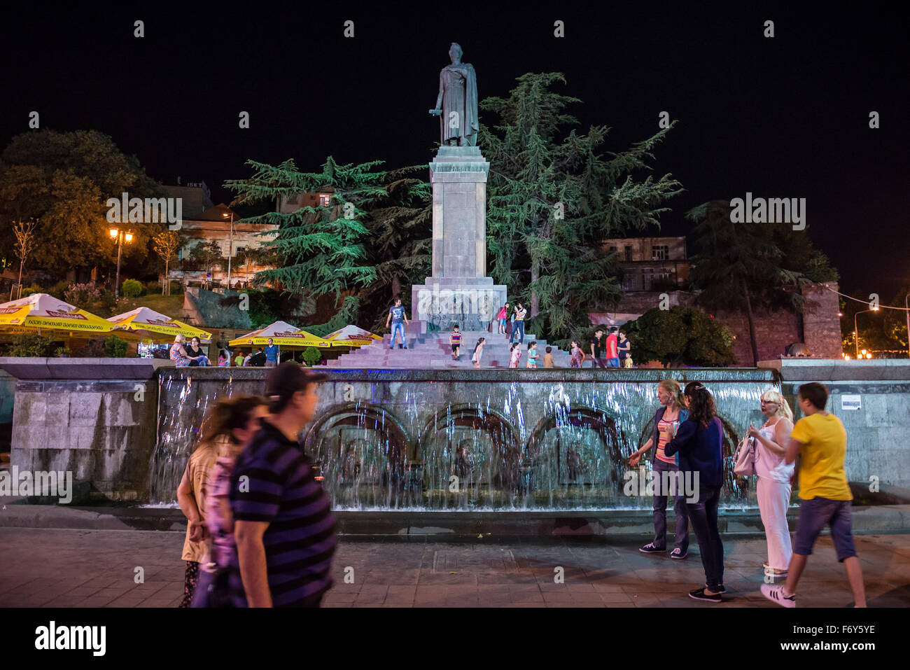 Shota rustaveli statue hi-res stock photography and images - Alamy