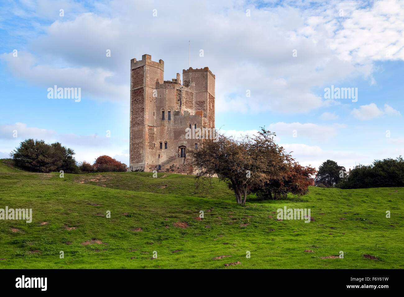 Orford Castle, Suffolk, England, UK Stock Photo