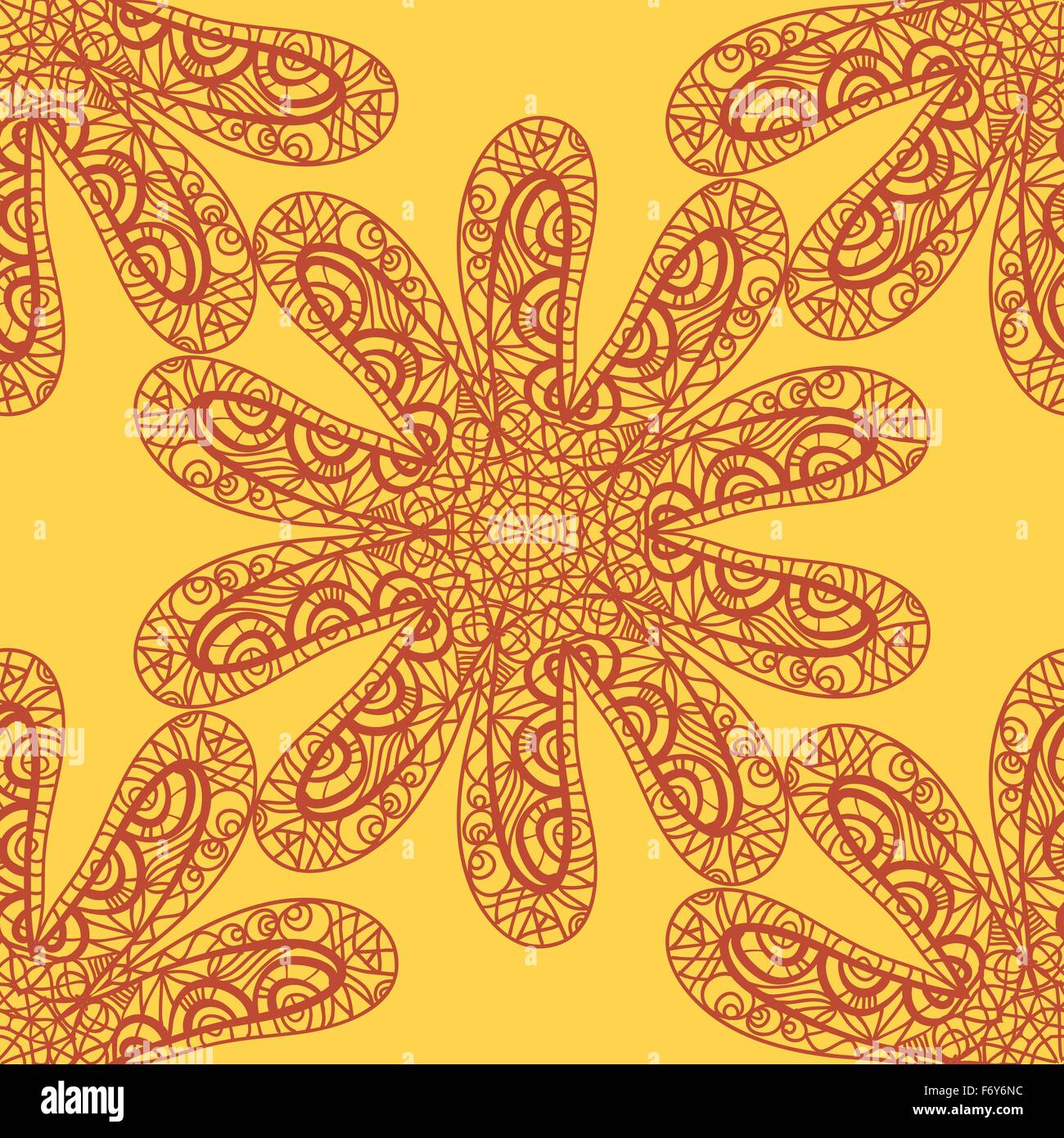 Seamless sea star doodle Stock Vector Image & Art - Alamy