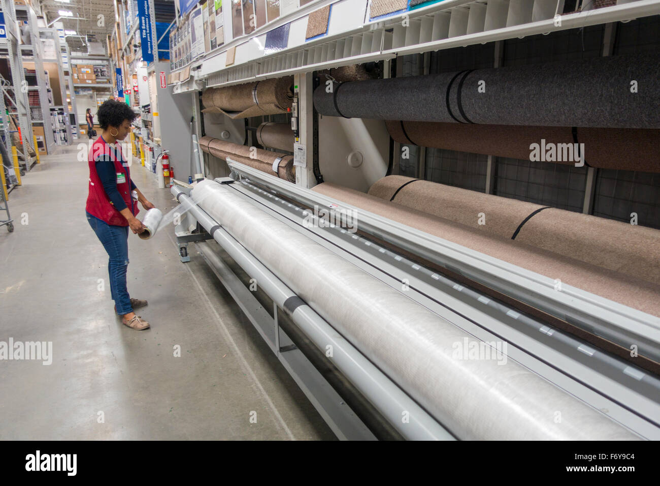 Buying carpet hires stock photography and images Alamy