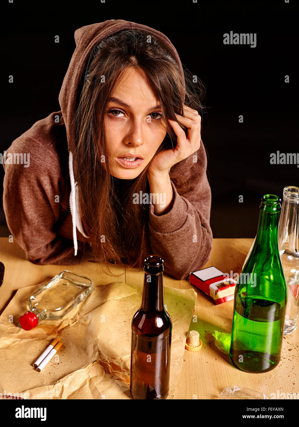 holi of drunked girls