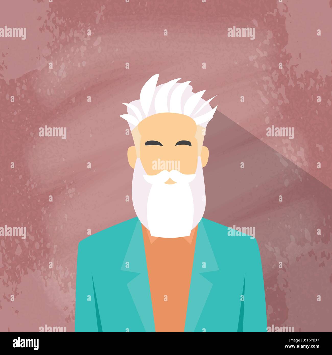Profile Icon Male Avatar Man Hipster Style Fashion Stock Vector Image ...