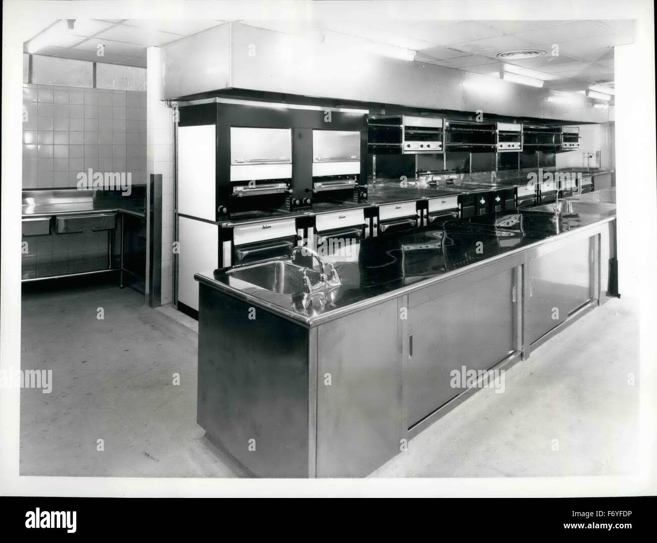 1980 BritishMade kitchens in the London Hilton Hotel Under what is