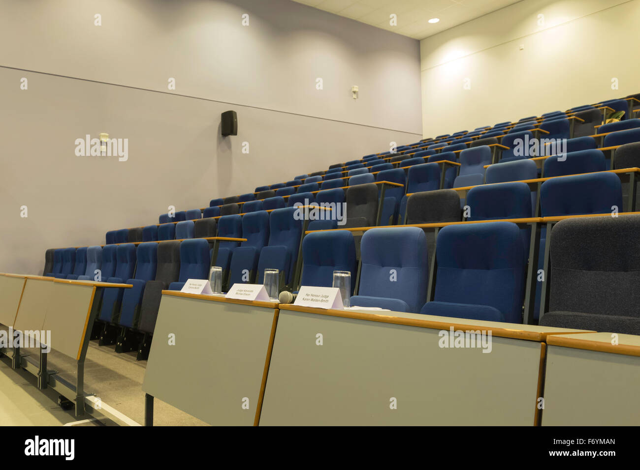 Empty Lecture Theatre Stock Photo