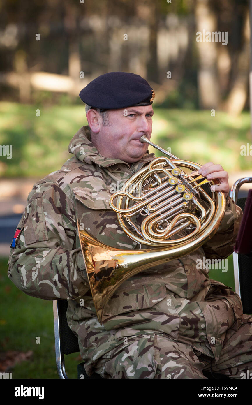 Armed Forces Brass Band Stock Photo Alamy