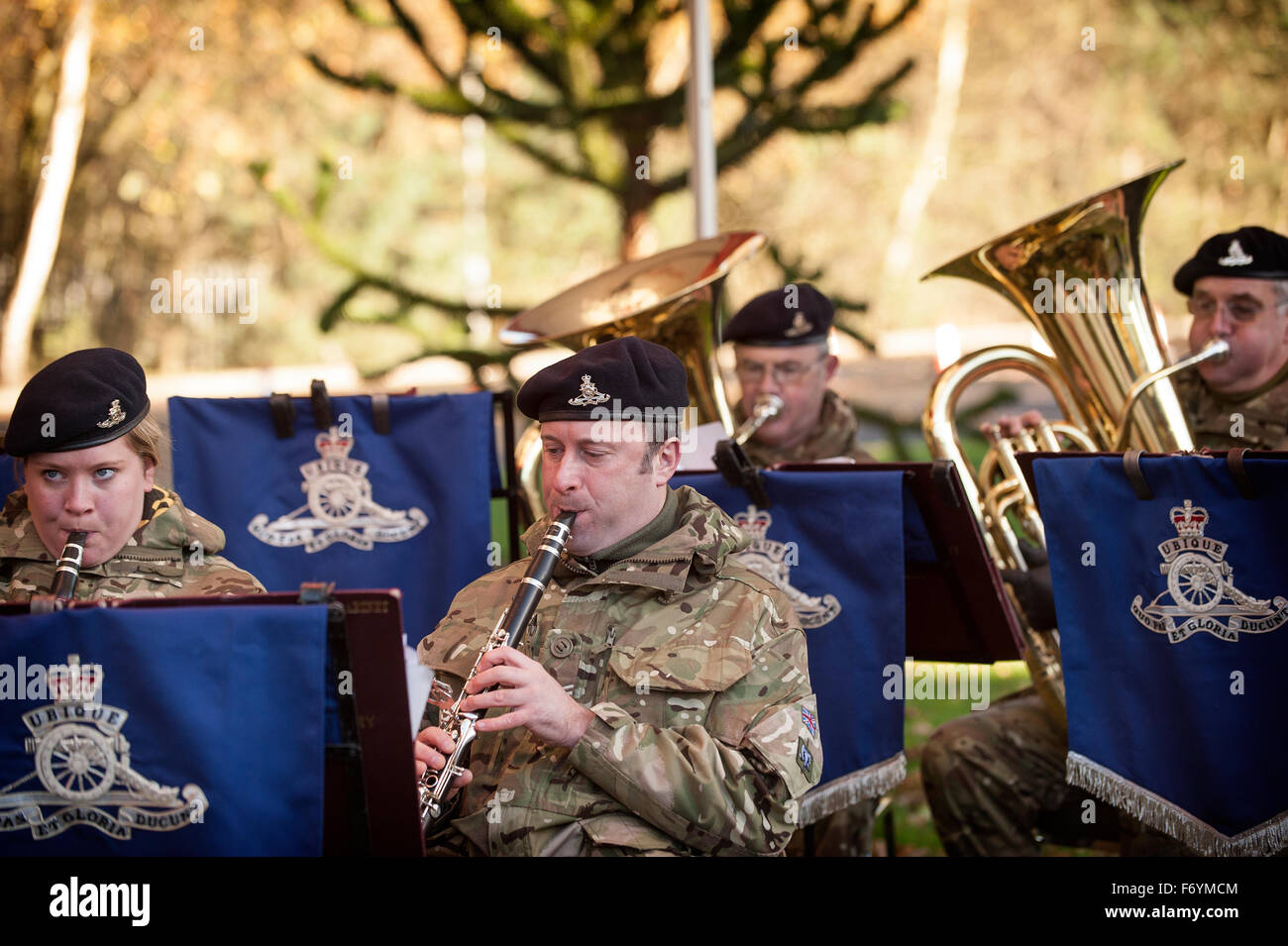 Armed Forces Brass Band Stock Photo Alamy